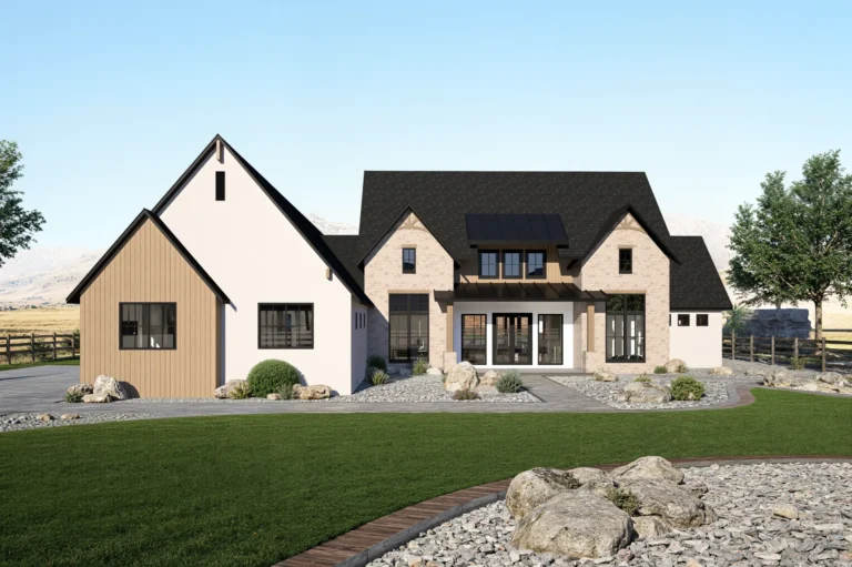 Custom home in Grand Junction CO - Rose Marie Ct - Exterior Front Rendering 1
